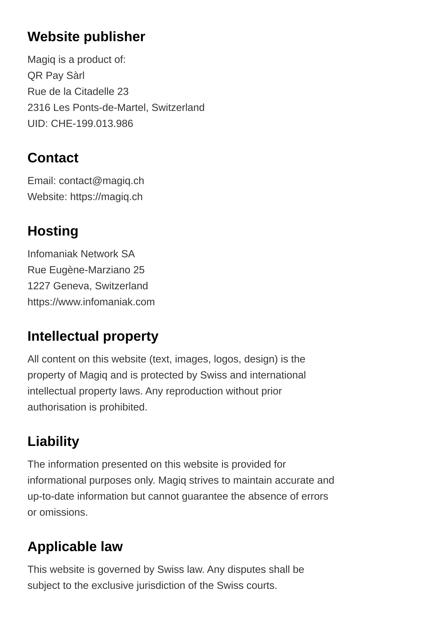 Legal Notice